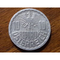 Австрия 10 грошей 1985