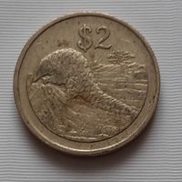 2 доллара 1997 г. Зимбабве