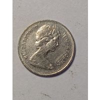 Канада 10 центов 1968 года .