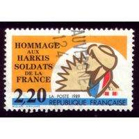 1 марка 1989 год Франция 2750