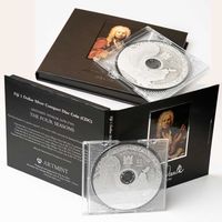 Фиджи 1 доллар 2018г. "Антонио Вивальди". Компант диск. CD монета с возможность воспроизведения. Монета в тематическом подарочном футляре; сертификат; коробка. СЕРЕБРО 15,50гр.