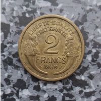 2 франка 1939 года Франция.