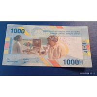 Центральная Африка (Конго) 1000 франков (образца 2020)