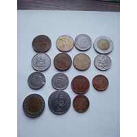 Монеты Африки. Все разные.