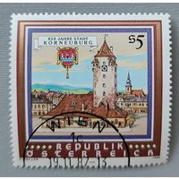 Австрия 1986 год. 850 лет городу Корнойбург. 1 марка