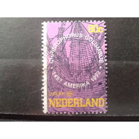 Нидерланды 1992 Европа, 500 лет открытия Америки, каравелла Колумба