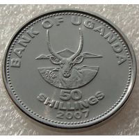 Уганда. 50 шиллингов 2007 год  КМ#66
