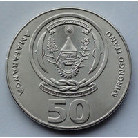 Руанда 50 франков. 2003
