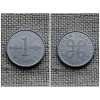Финляндия 1 пенни 1972