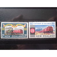 Новая Зеландия 1963 100 лет жел. дороге** Полная серия Михель-3,2 евро