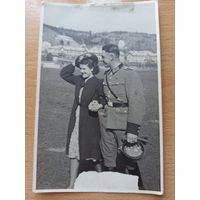 Фотография молодой пары. 1930-1940-е годы.
