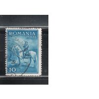 Румыния-1932, (Мих.436)  гаш.,  Король Карл II на лошади(2)