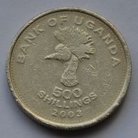 Уганда, 500 шиллингов 2003 г.