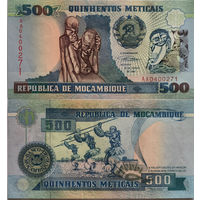 Мозамбик 500 Метикалей 1991 UNC П1-478