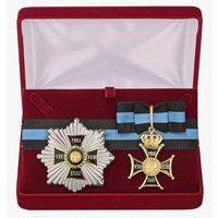 Комплект Знак и звезда ордена Виртути Милитари (Военных заслуг) - Российская Империя