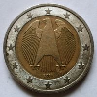 2 евро 2010 F Германия