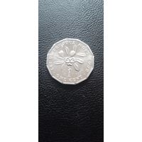 Ямайка 1 цент 1975 г.
