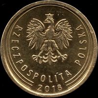 Польша 2 гроша 2018 г. UC#5 (22-10)