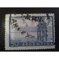 Аргентина 1954 Корабль и катер