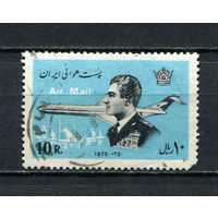Иран - 1974 - Самолет 10R. Авиамарка - [Mi.1710] - 1 марка. Гашеная.  (LOT EJ22)-T10P6