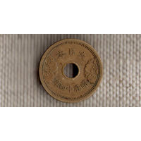 Япония 5 сенов 1939/Хирохито (Сёва) (1926 - 1950)/Y# 57(dic)