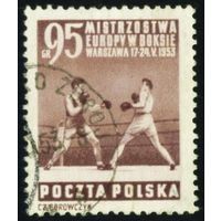 Чемпионат по боксу Польша 1953 год 1 марка