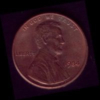 1 цент 1984 год США