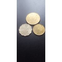 Гонконг 3 монеты одним лотом