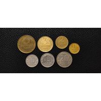 Погодовка монет СССР 1+3+5+10+15+20 копеек 1957 года. Смотрите также другие мои лоты
