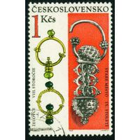 Археологические открытия в Чехии и Словакии Чехословакия 1969 год 1 марка