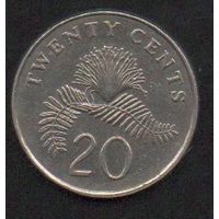 Сингапур. 20 цент 1987