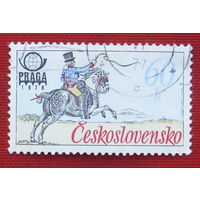 Чехословакия. Лошади. ( 1 марка ) 1978 года. 9-12.