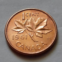 1 цент, Канада 1961 г.