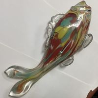 Рыбка из стекла. СССР. Стеклянная рыба