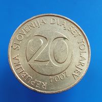 Словения 20 толаров 2004