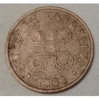 Финляндия 1 пенни, 1968 (7-3-5)