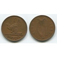 Ирландия. 1 пенни (1942, XF)