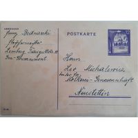 Почтовая карточка Генерал-Губернаторства. 3 Рейх. 1943 г.