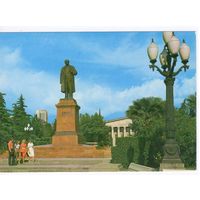 СССР 1984. Ялта.Памятник Ленину.