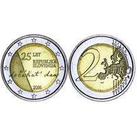 Словения, 2 евро 2016 г. "25 лет независимости"