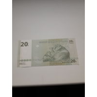 КОНГО 20 франков 2003 год