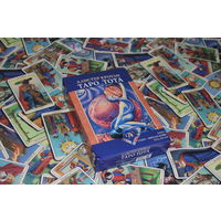 Набор карт Таро Тота Алистера Кроули с книгой Герта Циглера "Зеркало души"