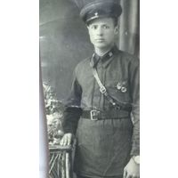 Фото командира Лобан Игорь 21стр.уч. 1940 год