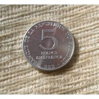 Werty71 Бурунди 5 франков 1980