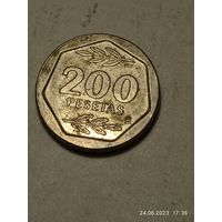 Испания  200 песо  1987  года .