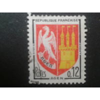 Франция 1964 герб г. Аген