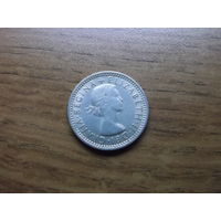 Великобритания six pence 1962