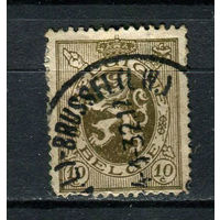 Бельгия - 1929 - Герб 10С - [Mi.257] - 1 марка. Гашеная.  (Лот 18CW)