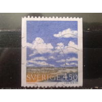 Швеция 1990 Стандарт: ветер, облака