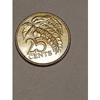 Тринед и Тобаго 25 центов 2007 года .